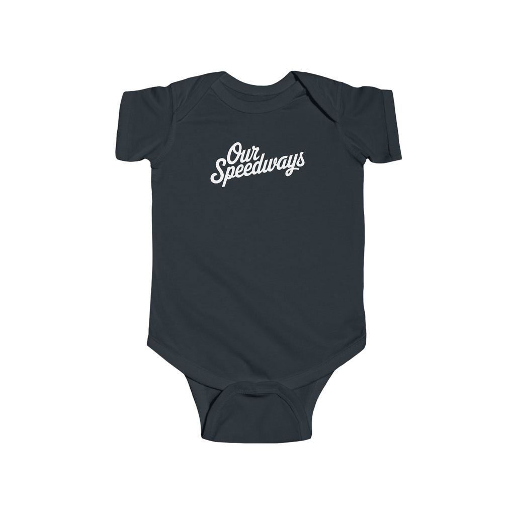 Our Speedways Classic Infant Onesie