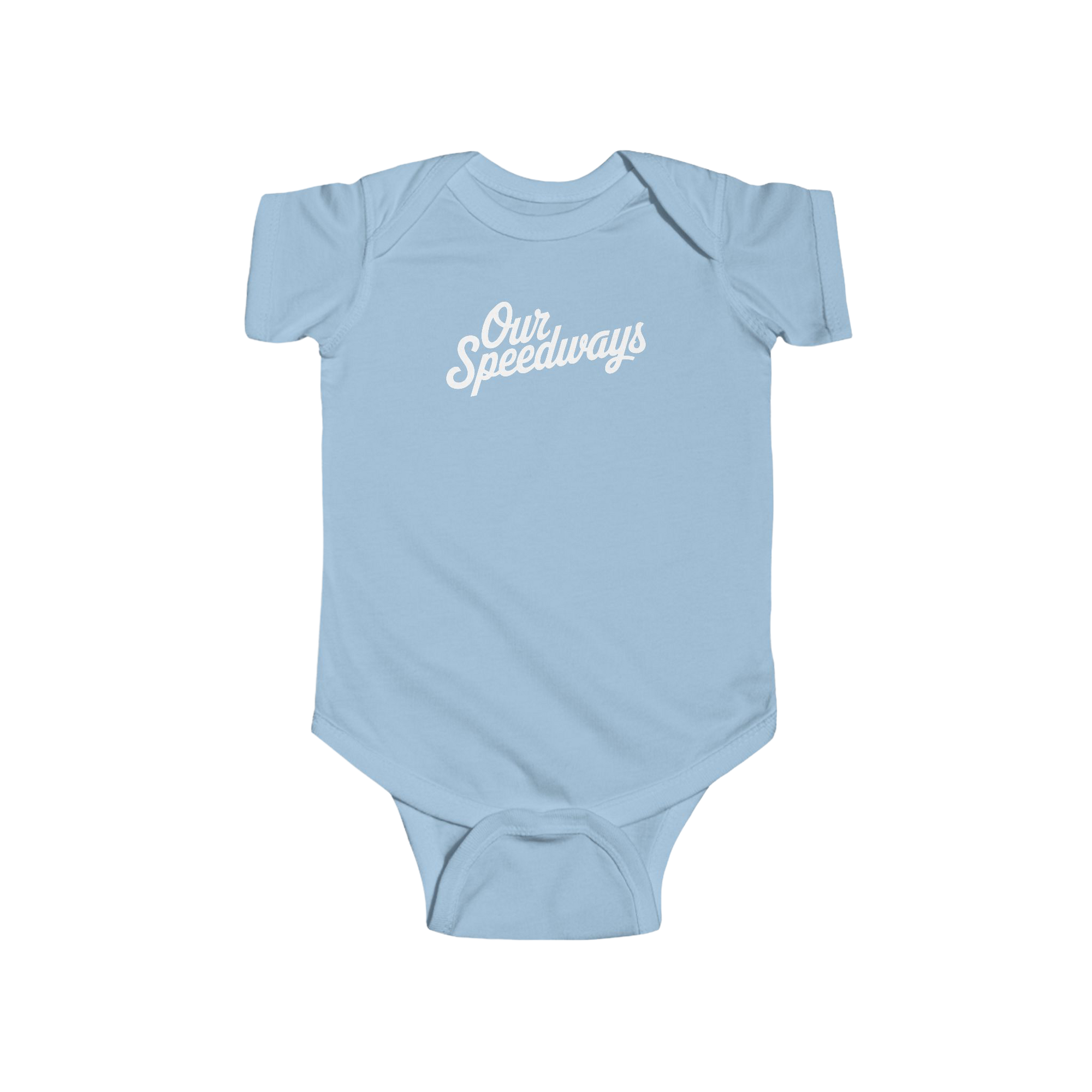 Our Speedways Classic Infant Onesie