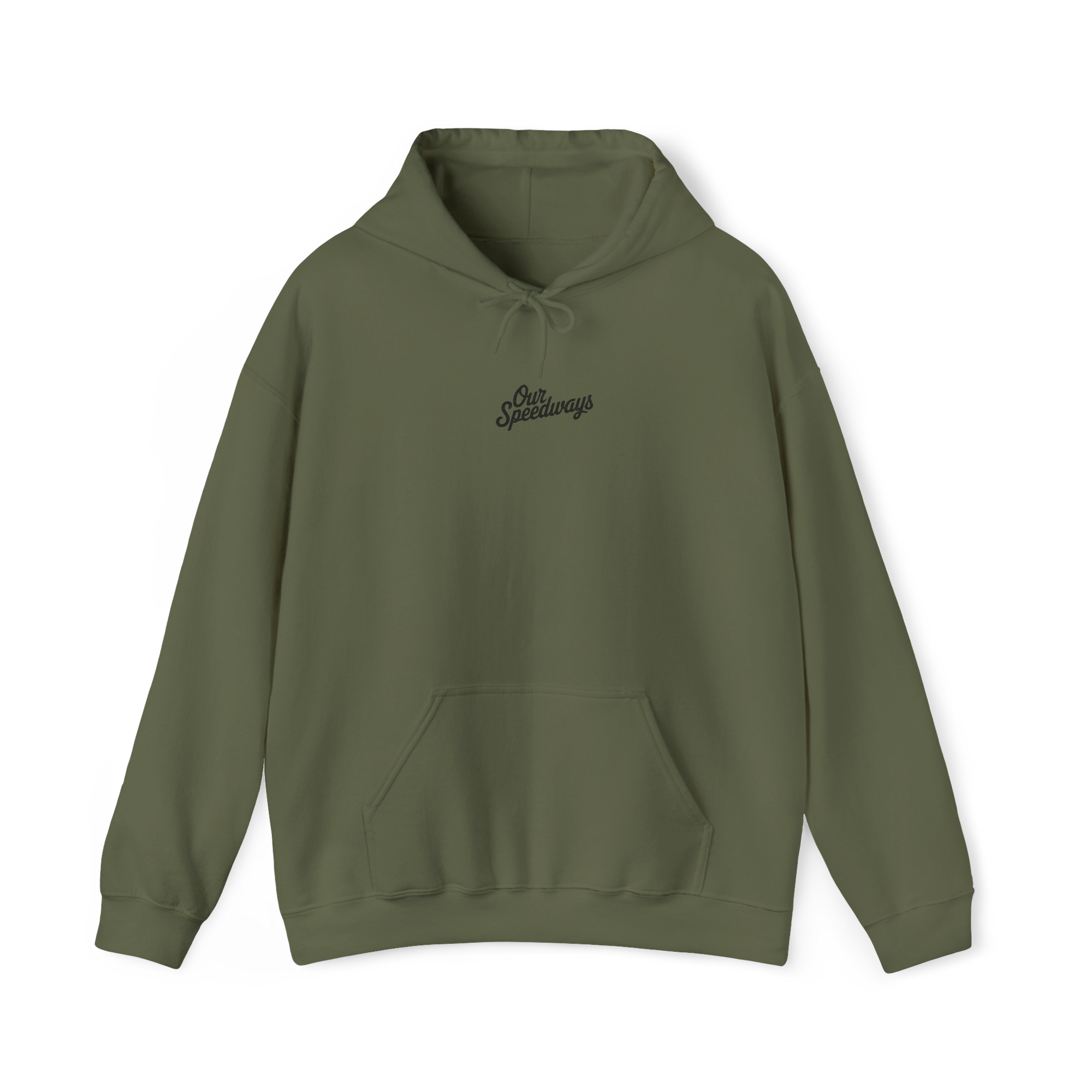 Our Speedways Classic Embroidered Hoodie