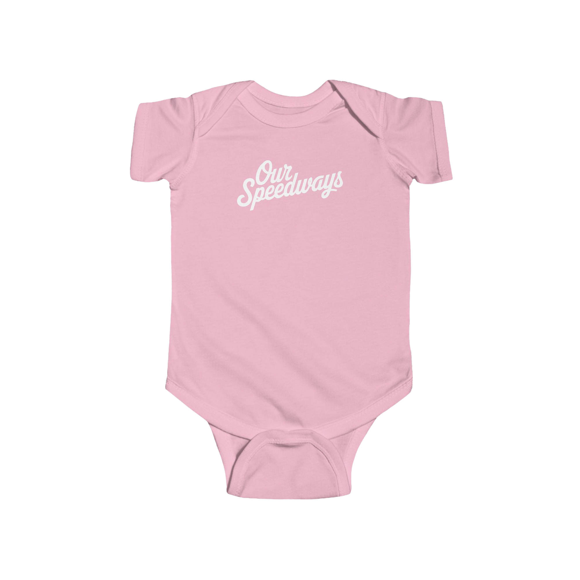 Our Speedways Classic Infant Onesie