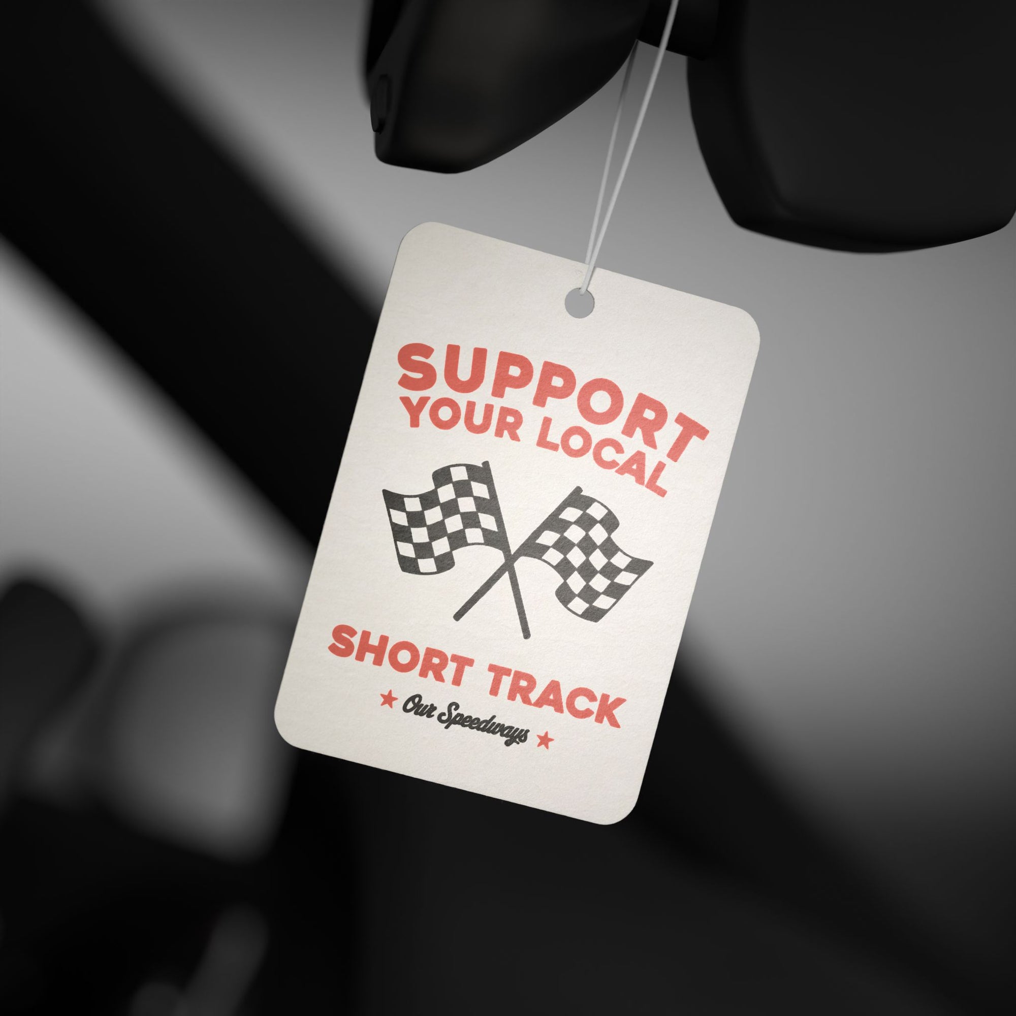 Support Your Local Short Track Air Freshener