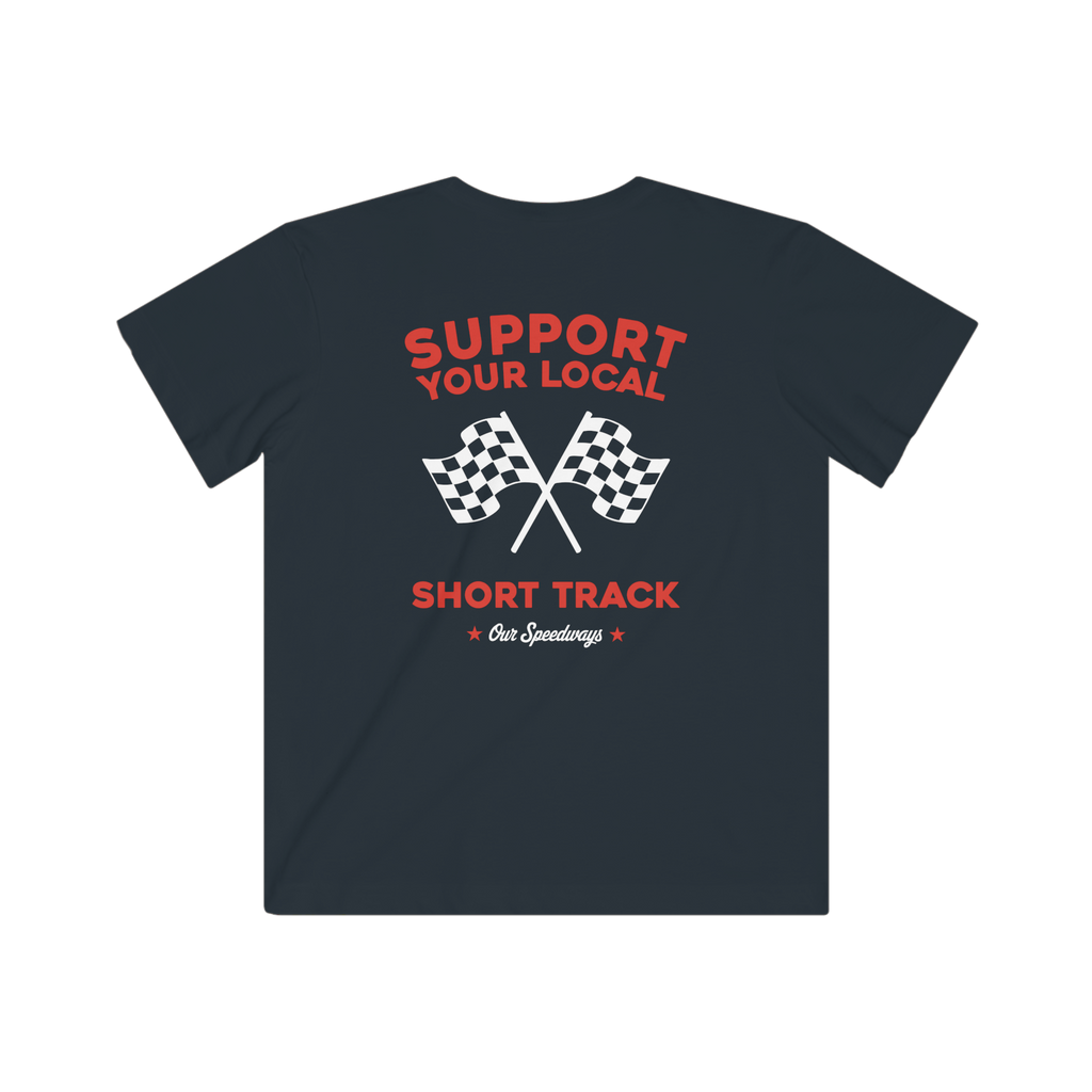 Support Your Local Short Track Kids Tee