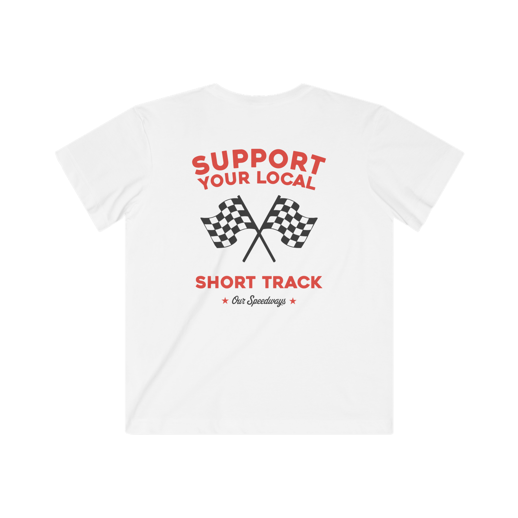 Support Your Local Short Track Kids Tee