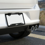 Support Your Local Short Track Plate Frame | Black