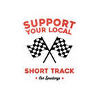 Support Your Local Short Track Sticker