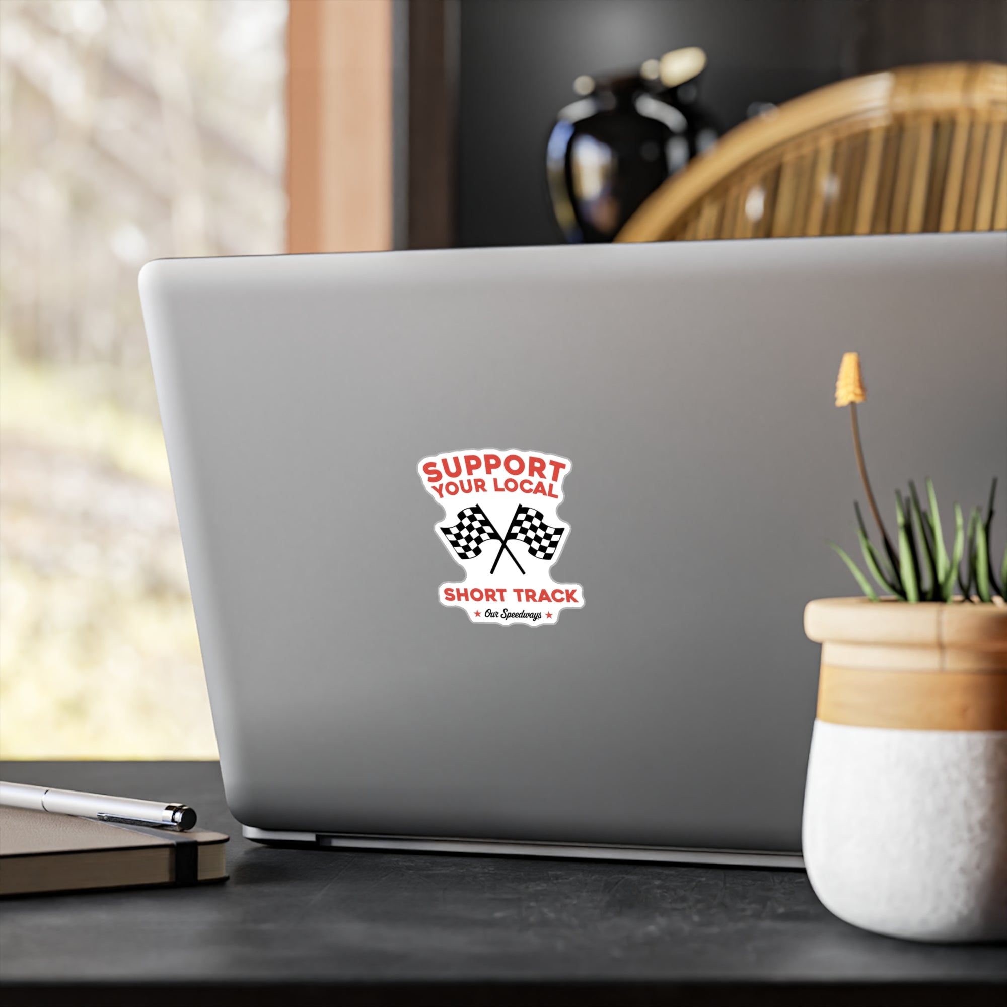 Support Your Local Short Track Sticker