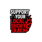 Support Your Local Short Track Sticker