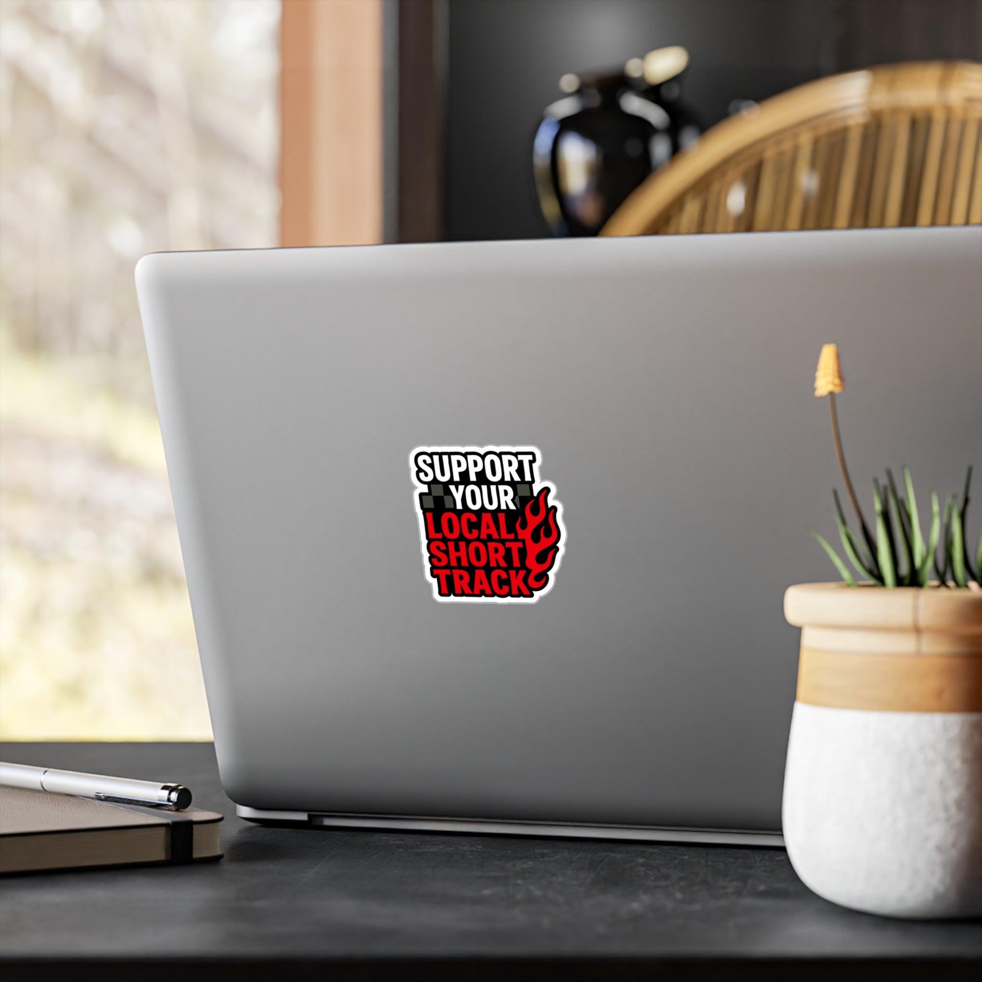 Support Your Local Short Track Sticker