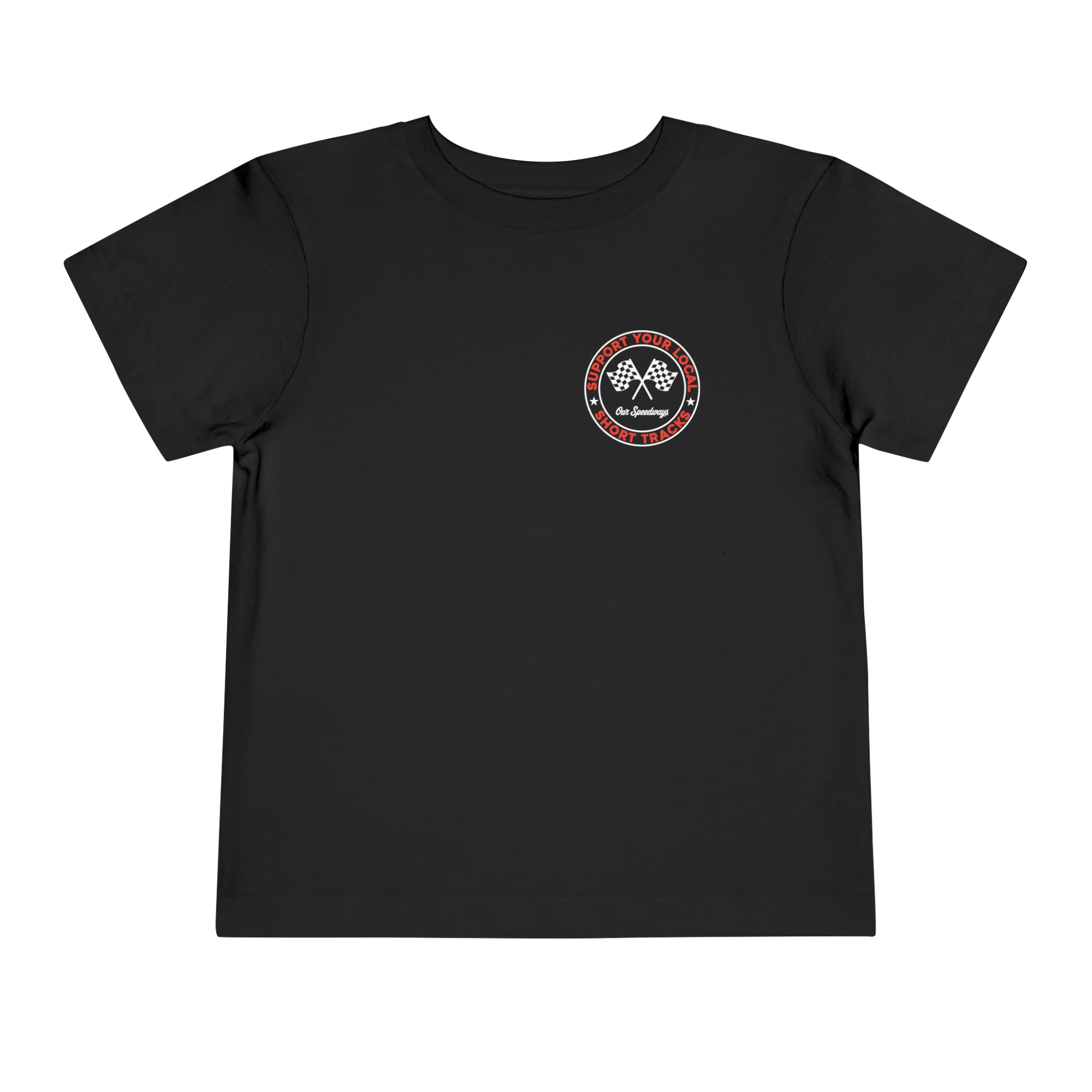 Support Your Local Short Track Toddler Tee
