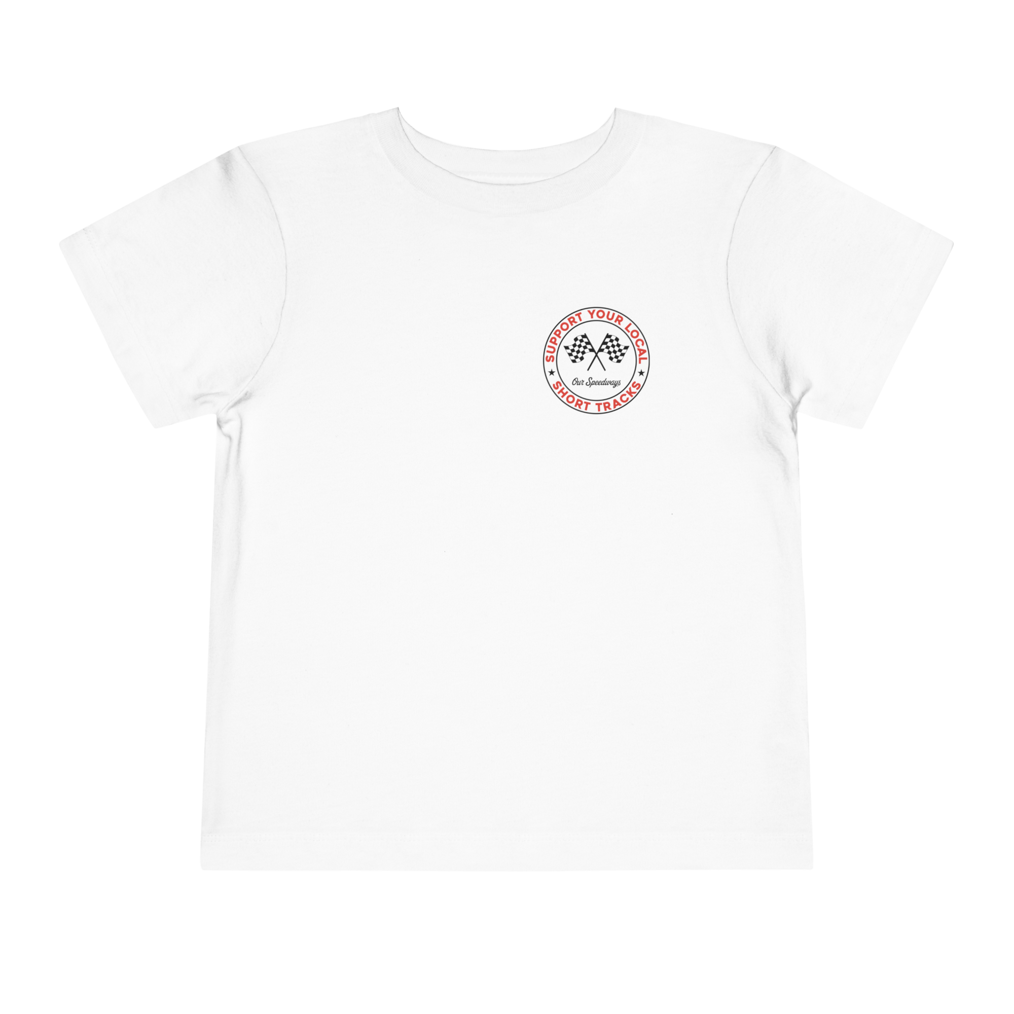 Support Your Local Short Track Toddler Tee